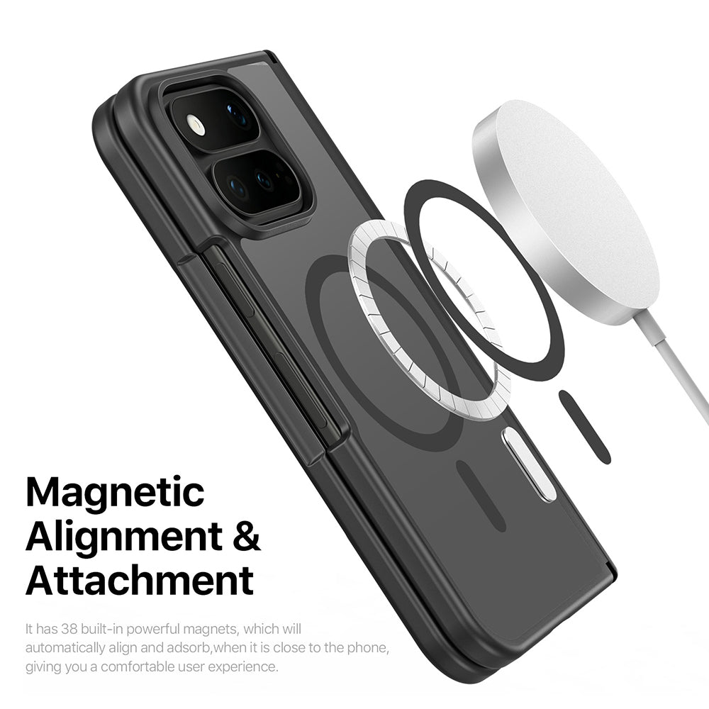 Husa de protectie Dux Ducis Yind MagSafe compatibil cu Google Pixel 11 Pro Fold, Gri