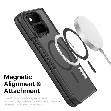 Husa de protectie Dux Ducis Yind MagSafe compatibil cu Google Pixel 11 Pro Fold, Roz