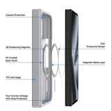 Husa de protectie Dux Ducis Yind MagSafe compatibil cu Google Pixel 11 Pro Fold, Negru