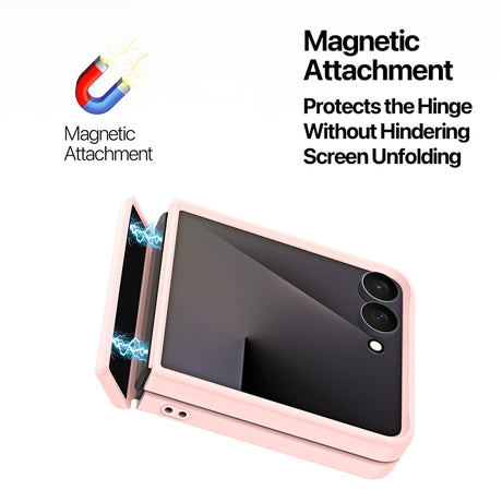 Husa de protectie Dux Ducis Yind MagSafe compatibil cu Samsung Galaxy Z Flip8, Mov