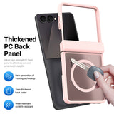 Husa de protectie Dux Ducis Yind MagSafe compatibil cu Samsung Galaxy Z Flip8, Mov