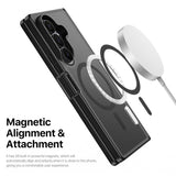 Husa de protectie Dux Ducis Yind MagSafe compatibil cu Samsung Galaxy Z Fold8 Ultra / Samsung Galaxy Z Fold7, Negru