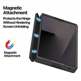 Husa de protectie Dux Ducis Yind MagSafe compatibil cu Samsung Galaxy Z Fold8, Albastru inchis