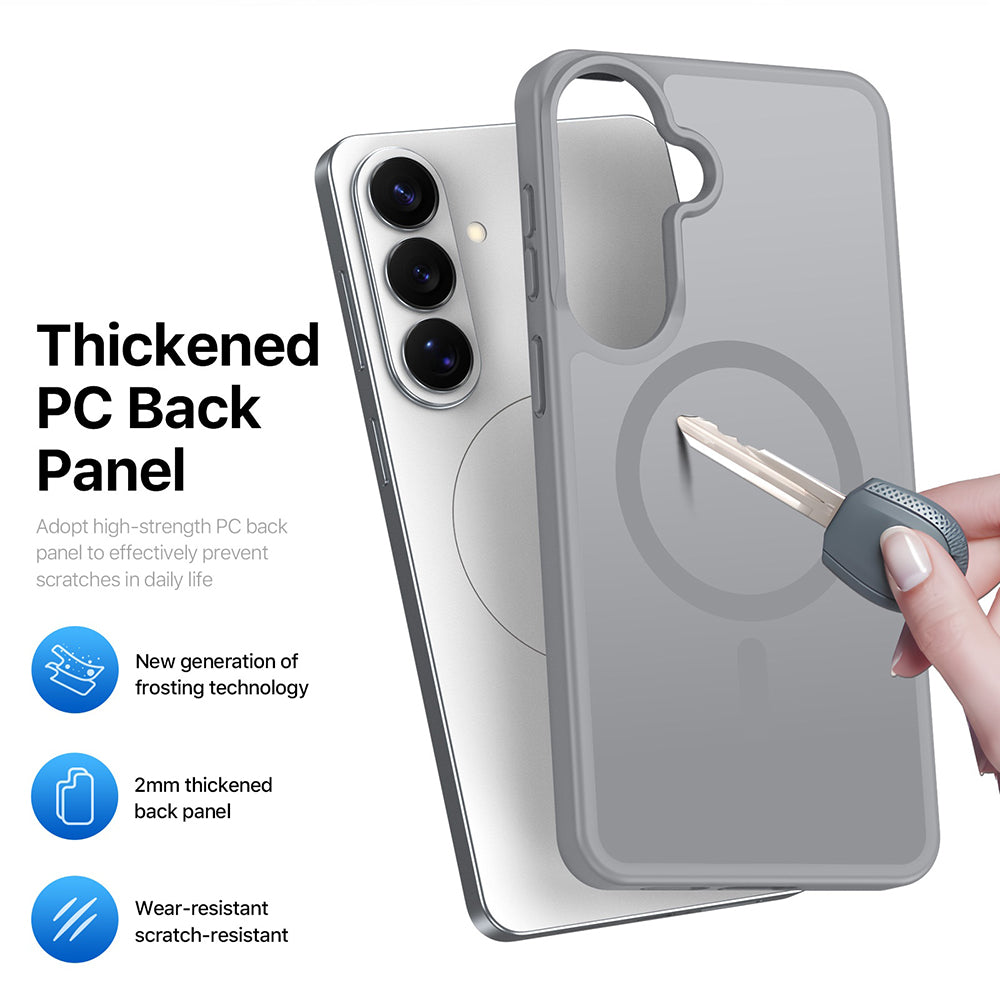 Husa de protectie Dux Ducis Yind MagSafe compatibil cu Samsung Galaxy S26, Albastru