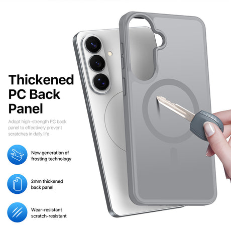 Husa de protectie Dux Ducis Yind MagSafe compatibil cu Samsung Galaxy S26, Portocaliu