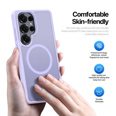 Husa de protectie Dux Ducis Yind MagSafe compatibil cu Samsung Galaxy S26 Ultra, Mov