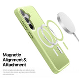 Husa de protectie Dux Ducis Yind MagSafe compatibil cu Samsung Galaxy S25, Negru