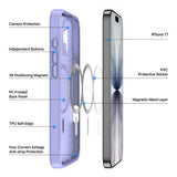 Husa de protectie Dux Ducis Yind MagSafe compatibil cu iPhone 17, Negru