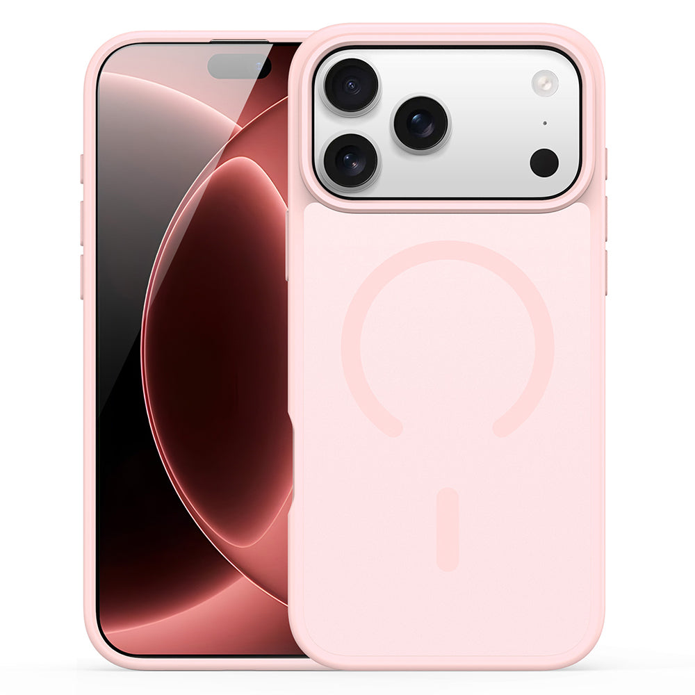 Husa de protectie Dux Ducis Yind MagSafe compatibil cu iPhone 18 Pro / iPhone 17 Pro, Roz
