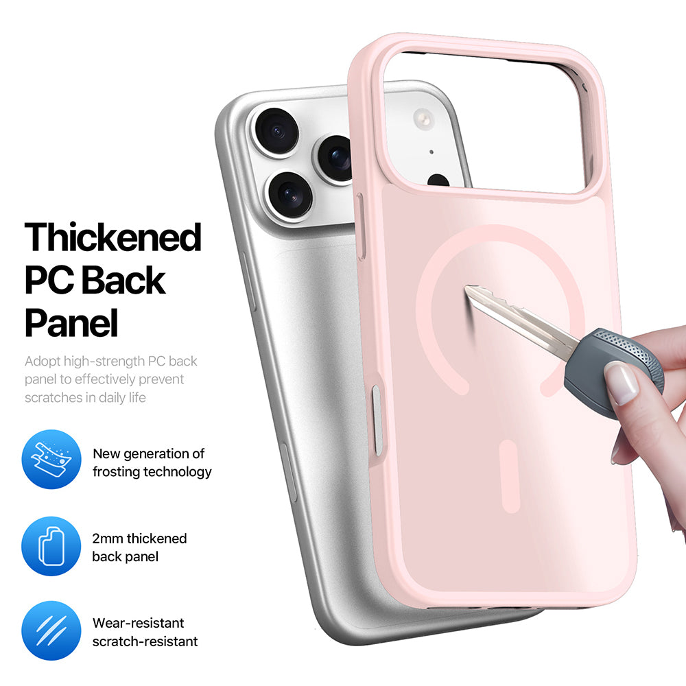 Husa de protectie Dux Ducis Yind MagSafe compatibil cu iPhone 18 Pro Max / iPhone 17 Pro Max, Mov deschis