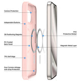 Husa de protectie Dux Ducis Yind MagSafe compatibil cu Google Pixel 11 Pro XL / 10 Pro XL / 9 Pro XL, Roz