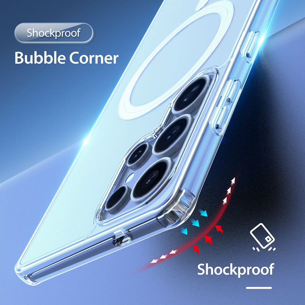Husa de protectie Dux Ducis Clin Magnetic Series compatibil cu Samsung Galaxy S25 Ultra, Transparent