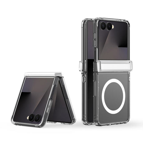 Husa de protectie Dux Ducis Clin Magnetic Series compatibil cu Samsung Galaxy Z Flip8, Transparent