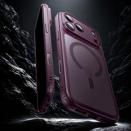 Husa de protectie ESR Classic Hybrid HaloLock compatibil cu iPhone 18 Pro, Bordo