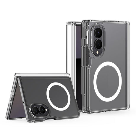 Husa de protectie Dux Ducis Clin Magnetic Series compatibil cu Samsung Galaxy Z Fold8, Transparent