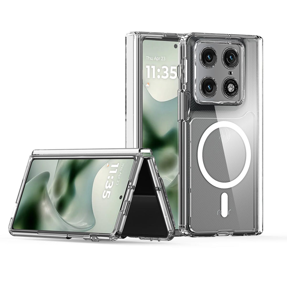 Husa de protectie Dux Ducis Clin Magnetic Series compatibil cu Motorola Razr Fold, Transparent