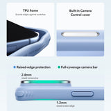 Husa de protectie ESR compatibil cu iPhone 17 Pro / iPhone 18 Pro, Albastru