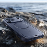 Husa de protectie ESR Cyber Halolock compatibil cu iPhone 17 Pro / iPhone 18 Pro, Albastru