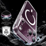 Husa de protectie ESR Classic Hybrid HaloLock compatibil cu iPhone 17 Pro Max / iPhone 18 Pro Max, Transparent