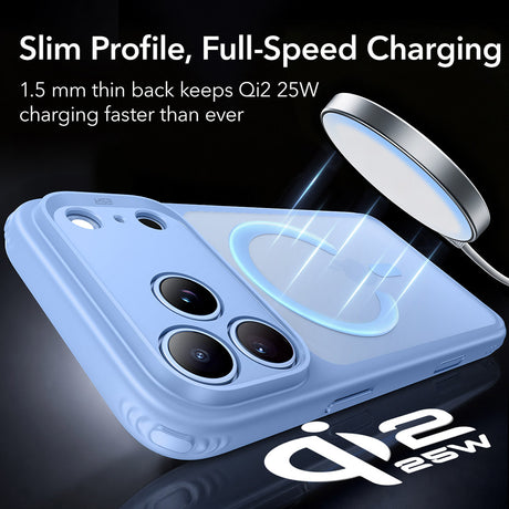 Husa de protectie ESR compatibil cu iPhone 18 Pro, Albastru