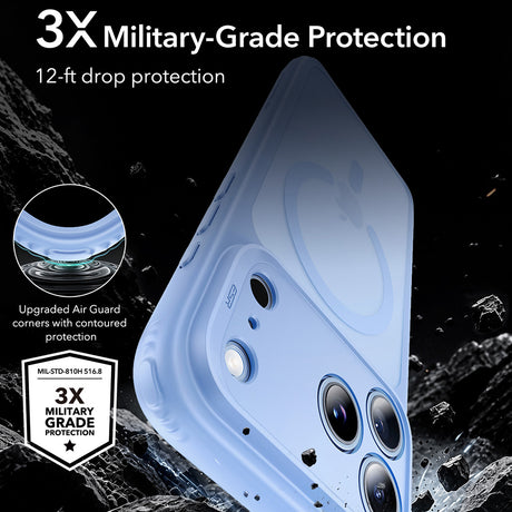 Husa de protectie ESR compatibil cu iPhone 18 Pro, Albastru