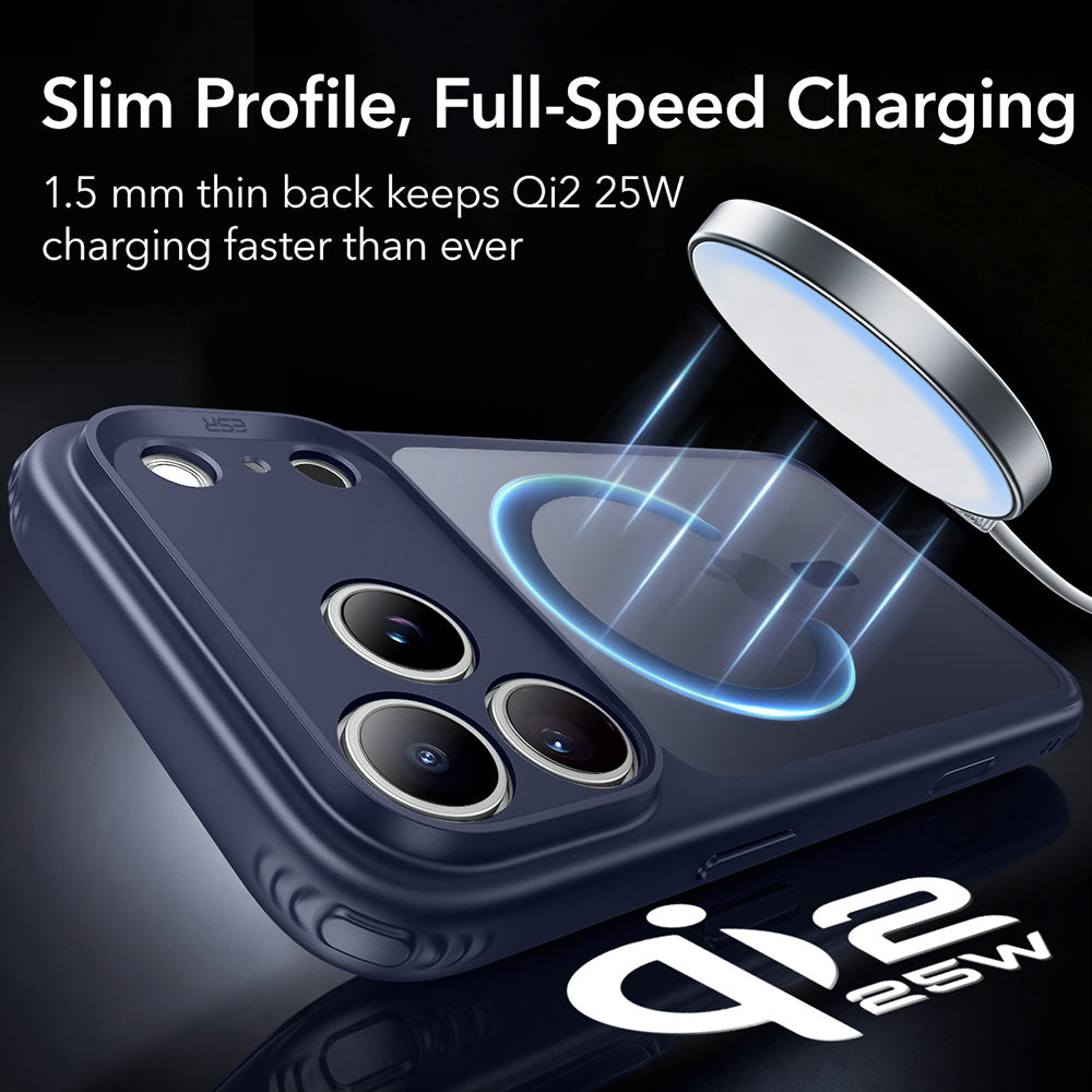 Husa de protectie ESR Classic Hybrid compatibil cu iPhone 18 Pro, Albastru