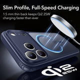 Husa de protectie ESR Classic Hybrid compatibil cu iPhone 18 Pro, Albastru