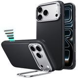 Husa de protectie ESR Atelier Magnetic Kickstand compatibil cu iPhone 17 Pro Max / iPhone 18 Pro Max, Negru