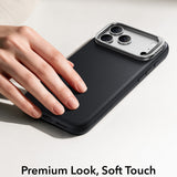 Husa de protectie ESR Atelier Magnetic Kickstand compatibil cu iPhone 17 Pro / iPhone 18 Pro, Negru