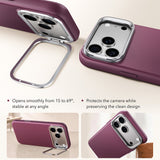 Husa de protectie ESR Atelier Magnetic Kickstand compatibil cu iPhone 17 Pro / iPhone 18 Pro, Bordo