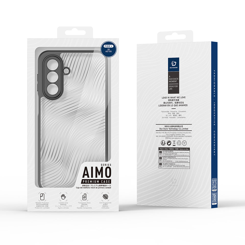 Husa de protectie Dux Ducis Aimo compatibil cu Samsung Galaxy A27 5G, Negru