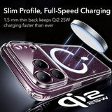 Husa de protectie ESR Classic Hybrid HaloLock compatibil cu iPhone 17 Pro Max / iPhone 18 Pro Max, Transparent