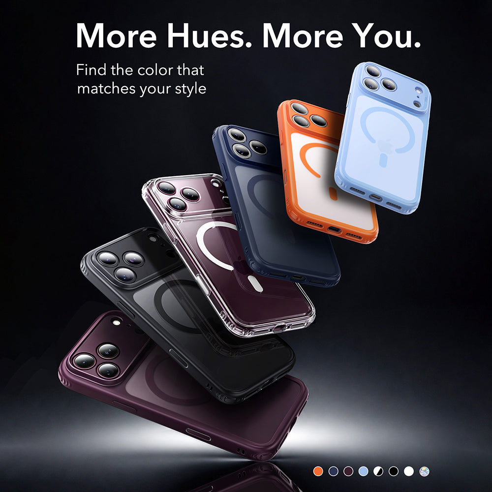 Husa de protectie ESR Classic Hybrid HaloLock compatibil cu iPhone 17 Pro Max / iPhone 18 Pro Max, Transparent