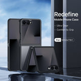 Husa de protectie Dux Ducis Aimo compatibil cu Samsung Galaxy Z Flip8, Negru