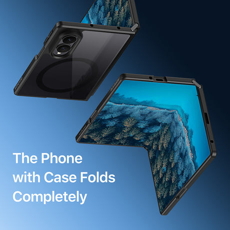 Dux Ducis Aimo MagSafe tok Samsung Galaxy Z Fold8 készülékhez, fekete