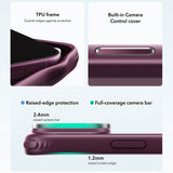 Husa de protectie ESR Classic Hybrid compatibil cu iPhone 17 Pro Max / iPhone 18 Pro Max, Bordo
