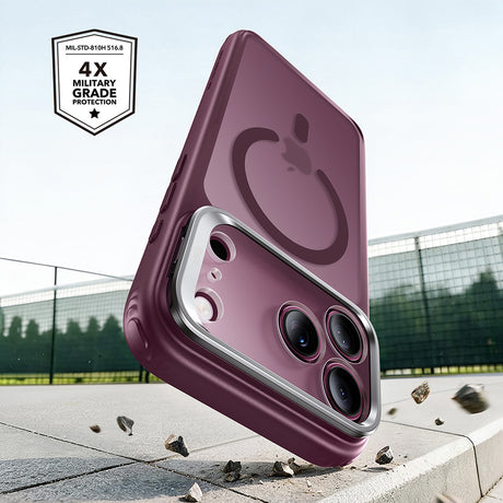 Husa de protectie ESR Classic Hybrid compatibil cu iPhone 17 Pro Max / iPhone 18 Pro Max, Bordo