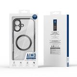 Husa de protectie Dux Ducis Aimo MagSafe compatibil cu iPhone 17, Negru