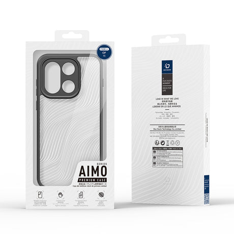 Husa de protectie Dux Ducis Aimo compatibil cu OnePlus 15, Negru