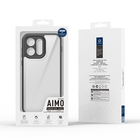 Husa de protectie Dux Ducis Aimo compatibil cu OnePlus Nord 6, Negru