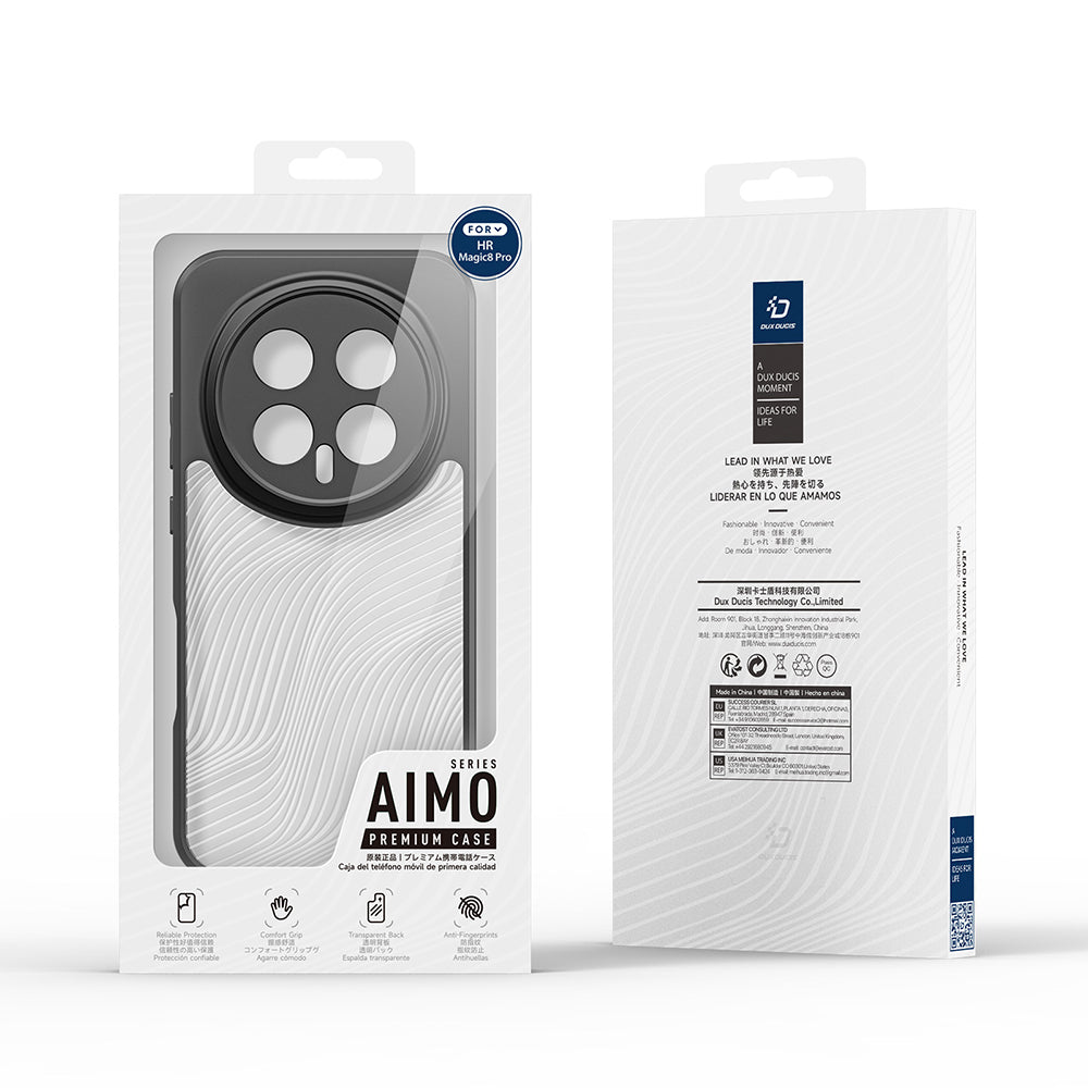 Husa de protectie Dux Ducis Aimo Series compatibil cu Honor Magic8 Pro, Negru