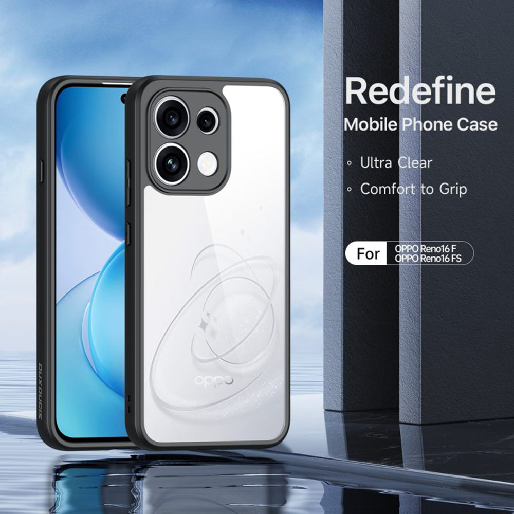 Husa de protectie Dux Ducis Aimo Series compatibil cu Oppo Reno16 F / Reno16 FS, Negru