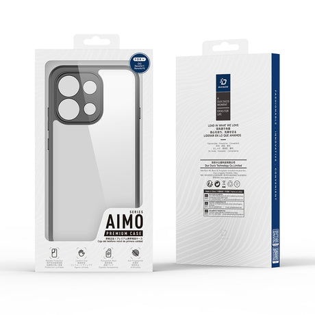 Husa de protectie Dux Ducis Aimo Series compatibil cu Oppo Reno16 F / Reno16 FS, Negru