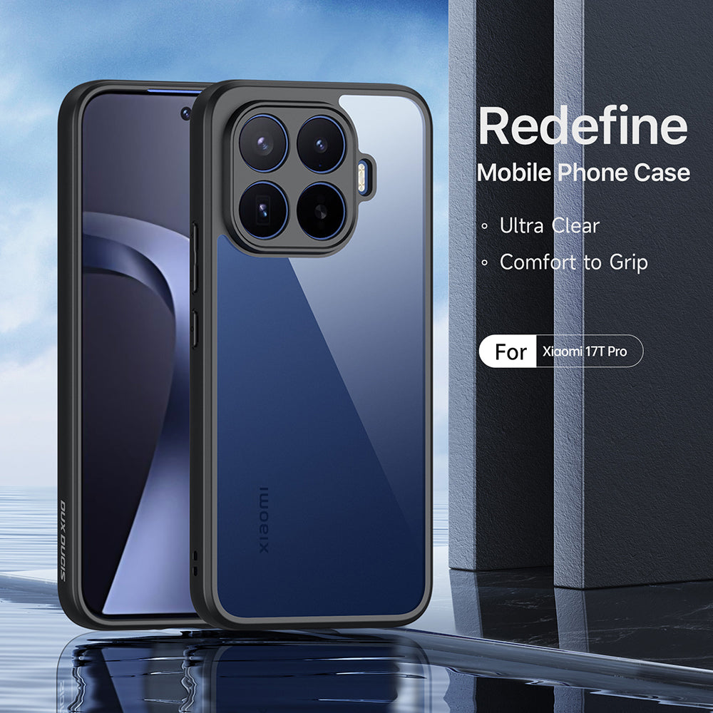 Husa de protectie Dux Ducis Aimo Series compatibil cu Xiaomi 17T Pro, Negru