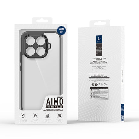 Husa de protectie Dux Ducis Aimo Series compatibil cu Xiaomi 17T, Negru