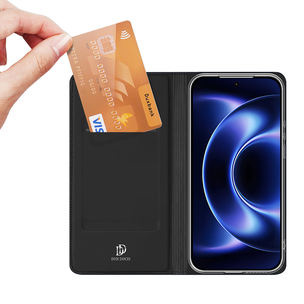 Husa de protectie Dux Ducis Skin Pro compatibil cu Xiaomi 17 Ultra, Negru