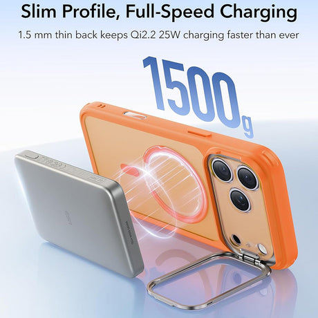 Husa de protectie ESR compatibil cu iPhone 17 Pro Max / iPhone 18 Pro Max, Portocaliu