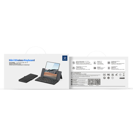 Tastatura Dux Ducis (LK Series), Bluetooth 5.0, Mini, Negru