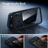 Husa de protectie ESR Classic Hybrid compatibil cu iPhone 17 Pro / iPhone 18 Pro, Negru Transparent