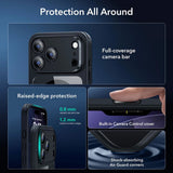 Husa de protectie ESR Classic Hybrid compatibil cu iPhone 17 Pro / iPhone 18 Pro, Negru Transparent